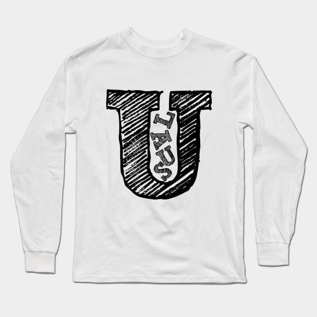 The USUAL Long Sleeve T-Shirt by UsualStuff